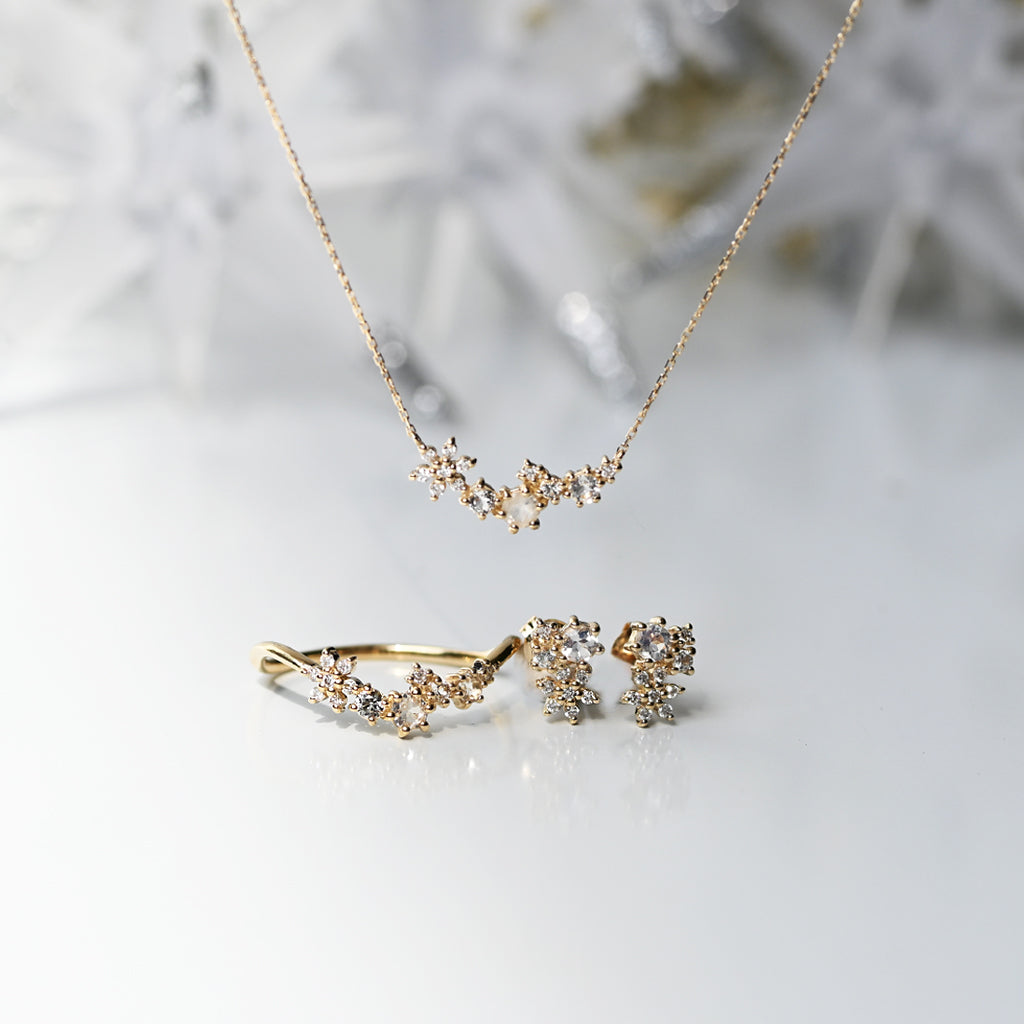 Dazzling snow