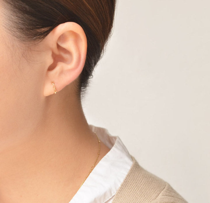 クリップイヤリング2【K10YG】21SS