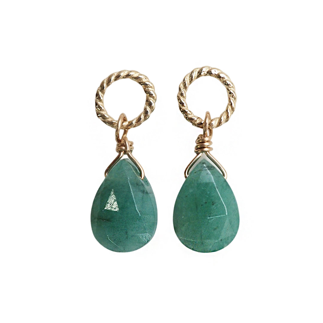 エメラルドチャーム【K10YG】