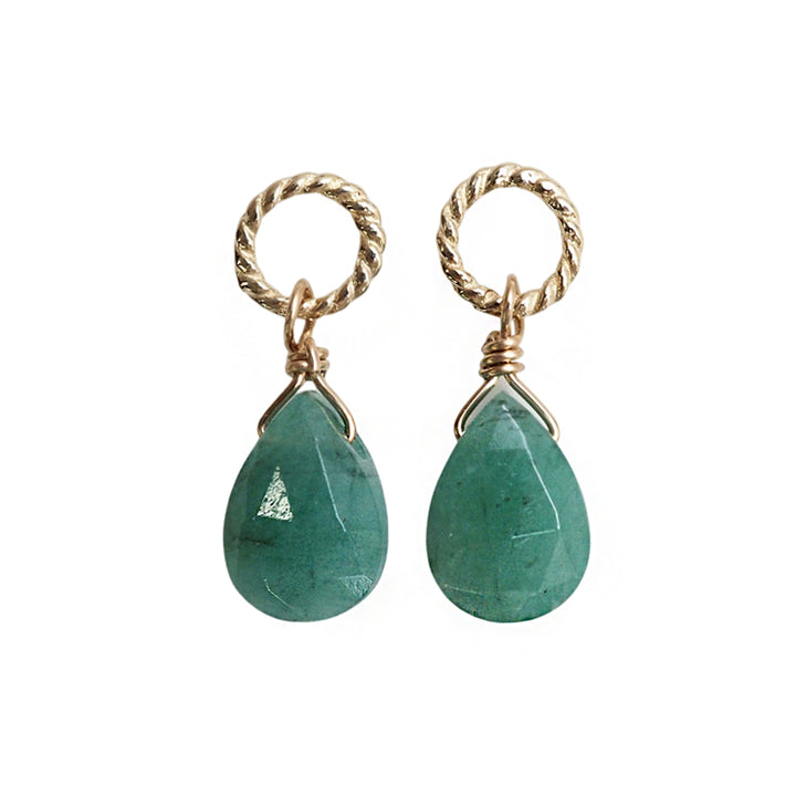 エメラルドチャーム【K10YG】