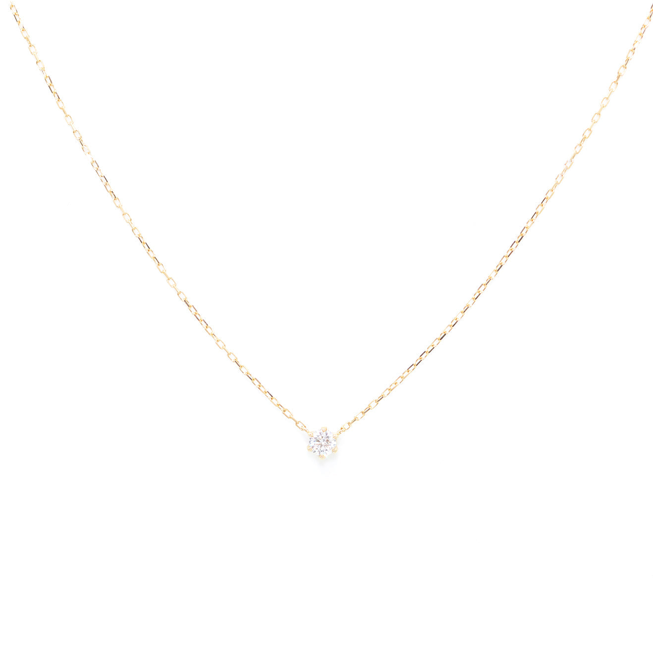 SUWA スワ　K18 YG ダイヤモンド0. 14Ct ネックレスチャーム SUWA スワK18 YG ダイヤモンド0. 14Ct ネックレスチャーム