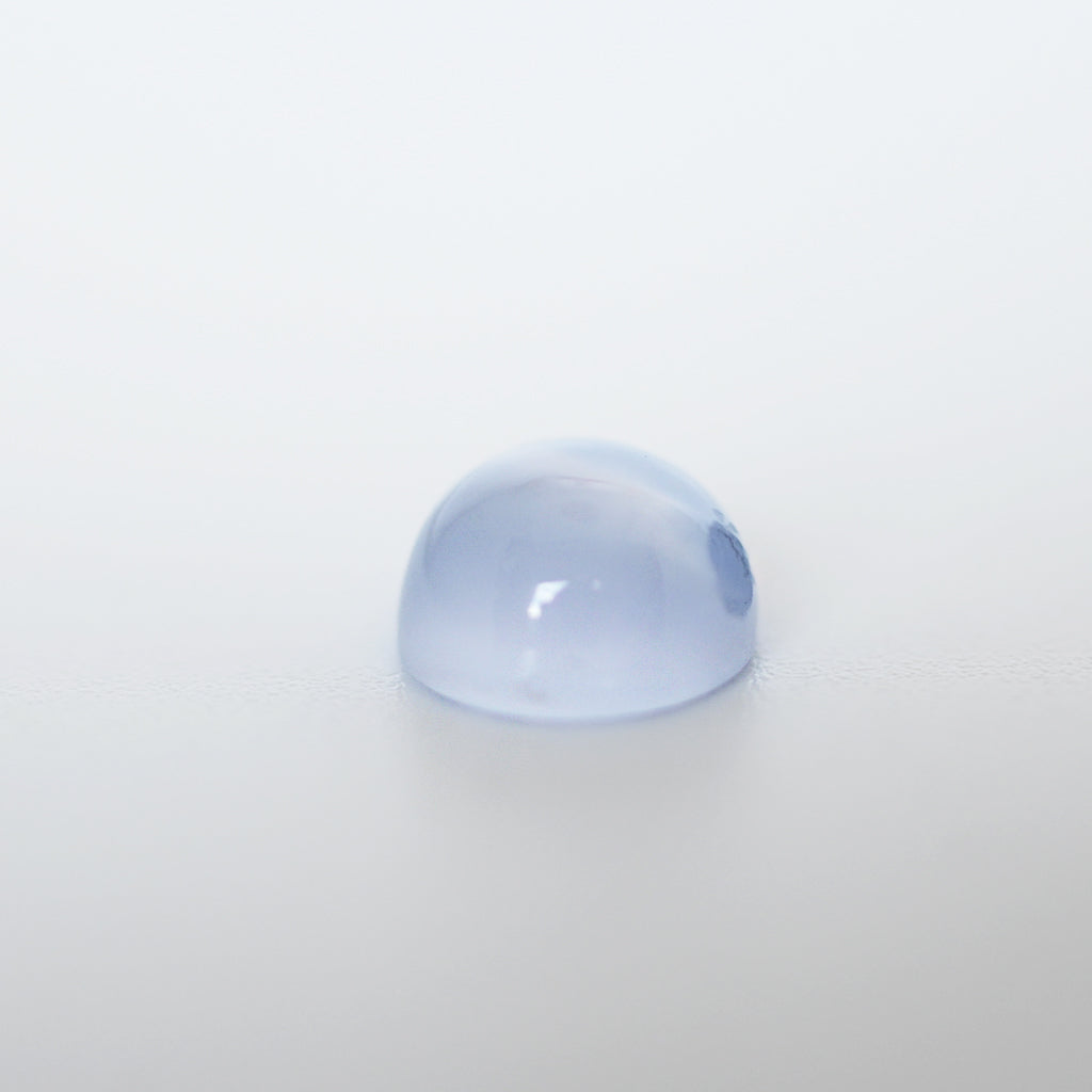 atsumeru jewelry ブルーカルセドニーラウンドカボションカット 24aw