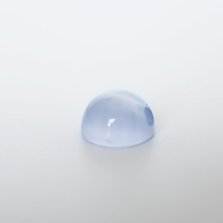 atsumeru jewelry ブルーカルセドニーラウンドカボションカット 24aw