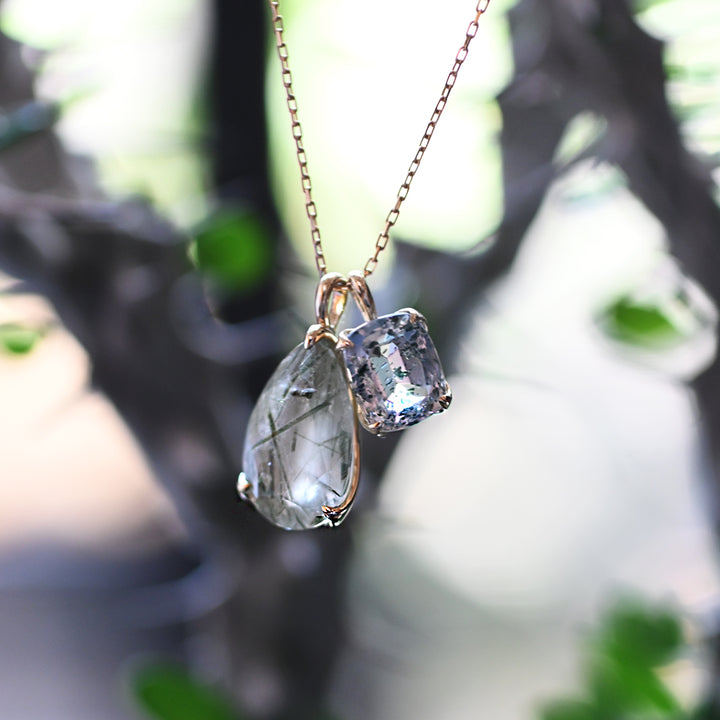 1点物 トレモライトインクォーツ ペンダントトップ① 25AW