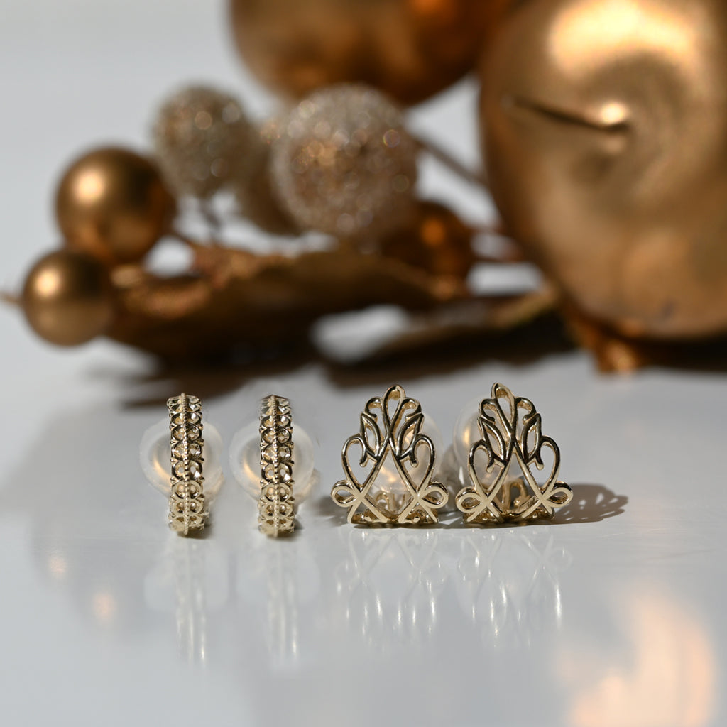 Clip Earrings ノエル【K10YG】22W