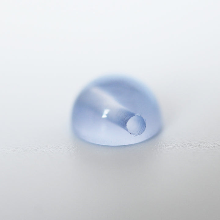 atsumeru jewelry ブルーカルセドニーラウンドカボションカット 24aw