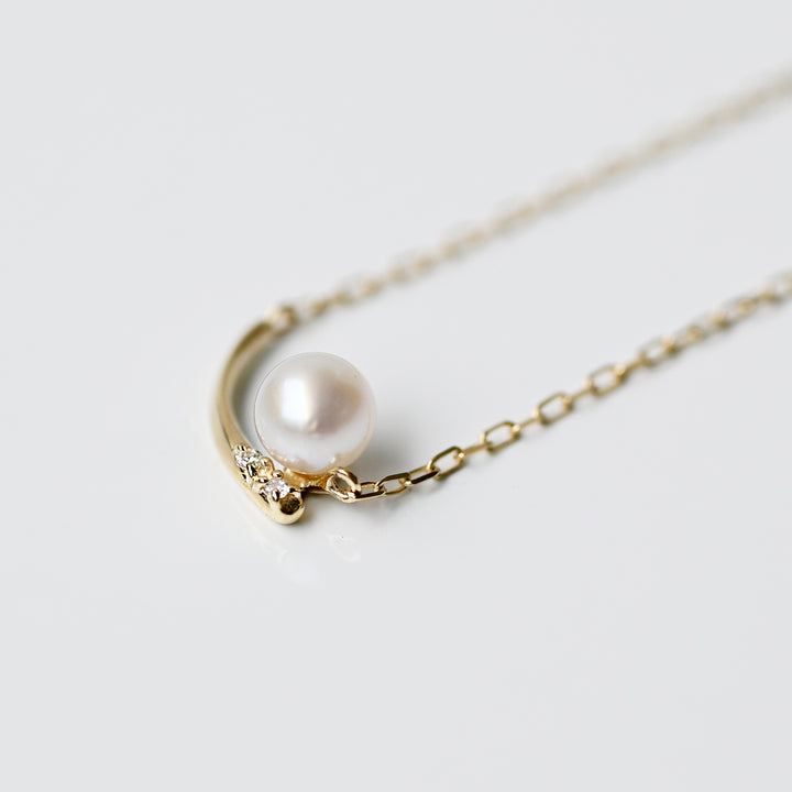 Over the moon ネックレス【K10YG】25ss