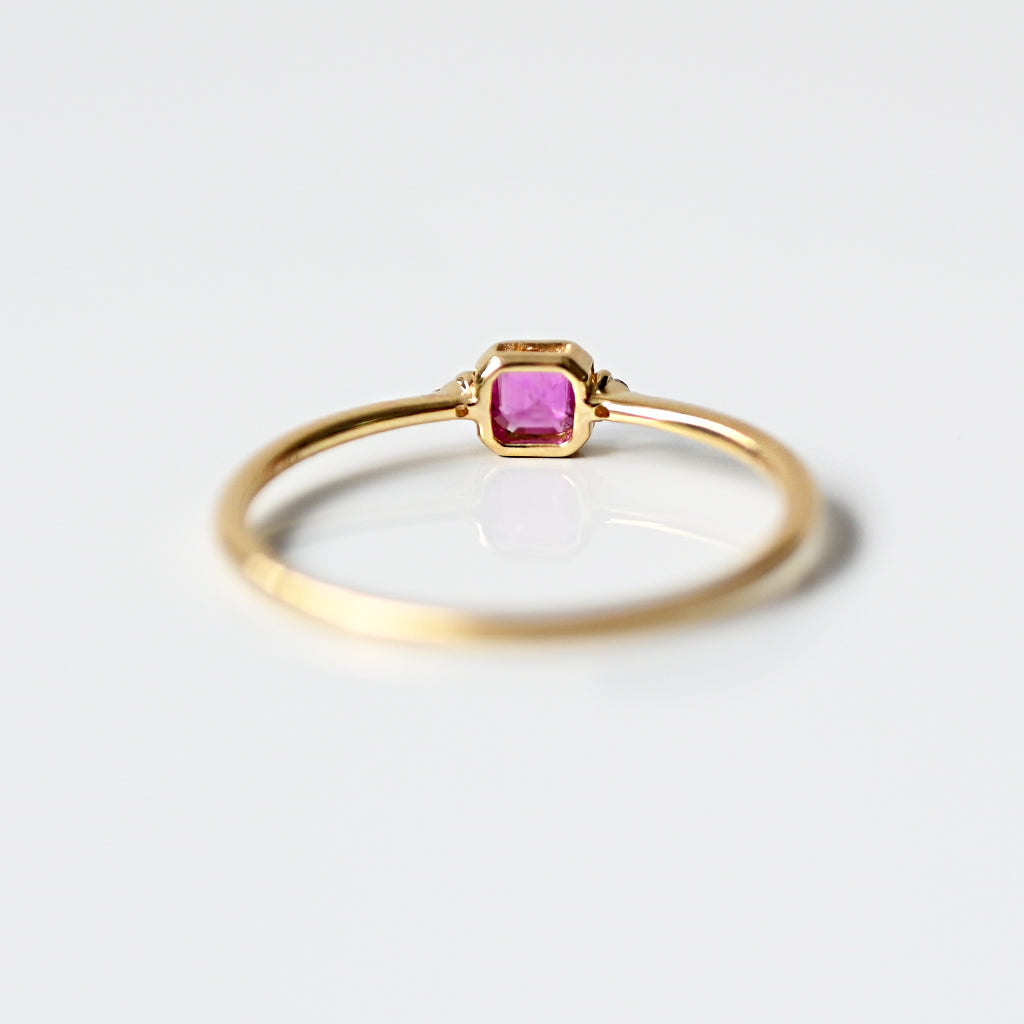 GRACE ルビーリング【K18YG】24S/S