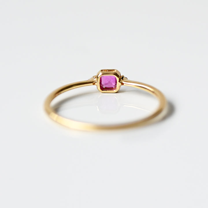 GRACE ルビーリング【K18YG】24S/S