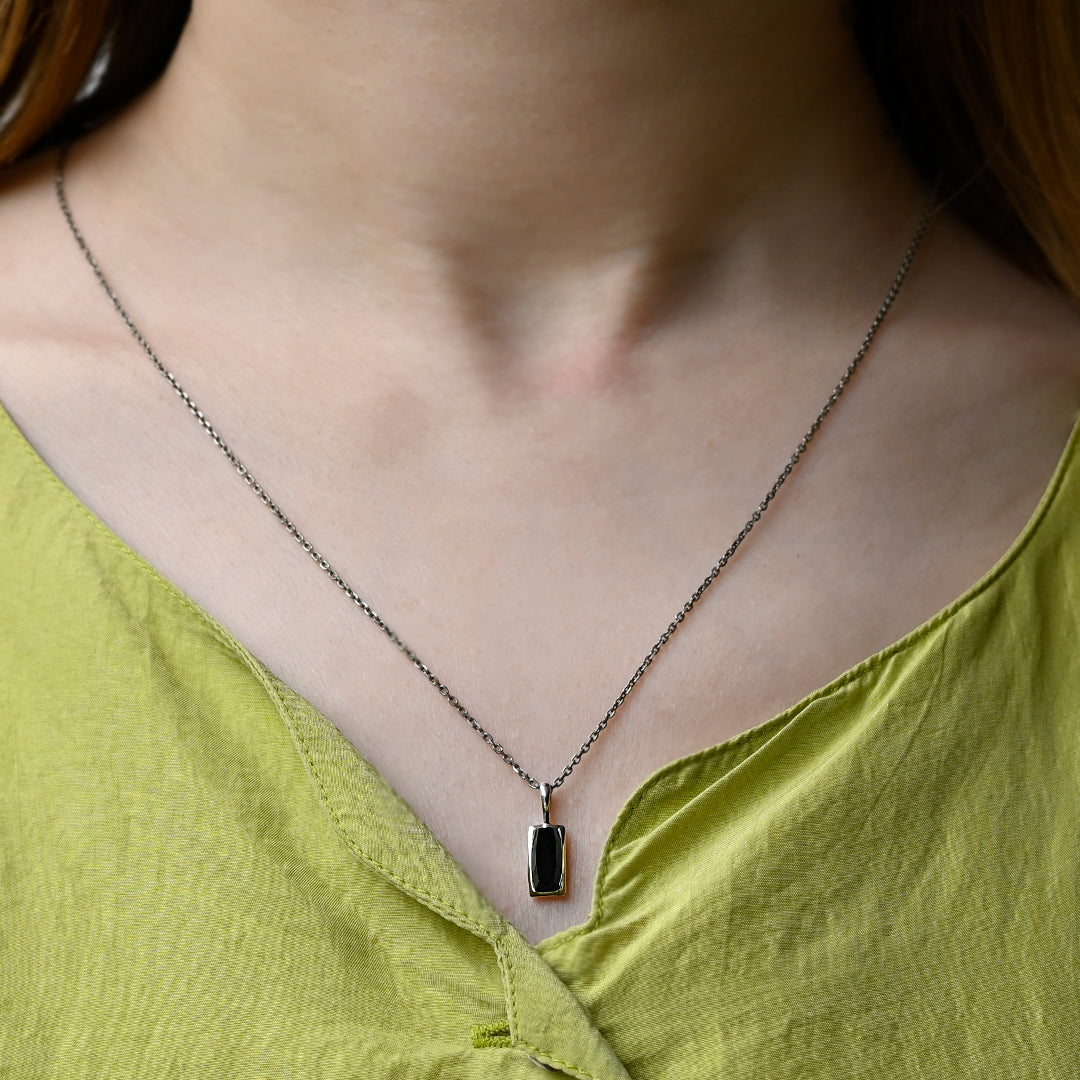 Talat  Than-sa-mǎi  オニキス ペンダントトップ【SV925】25ss