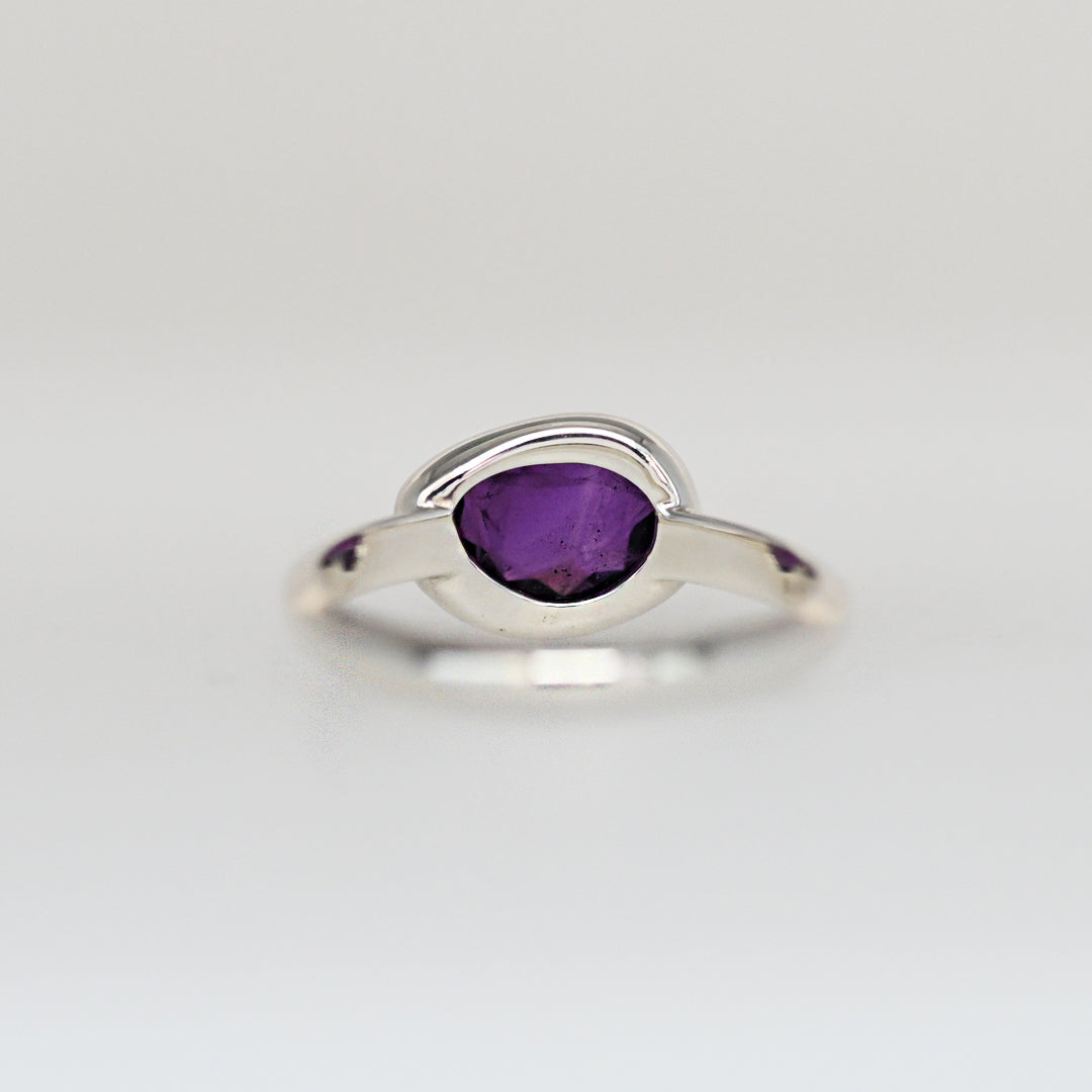 【数量限定】Talat Sabaai アメジストリング【SV925】25ss