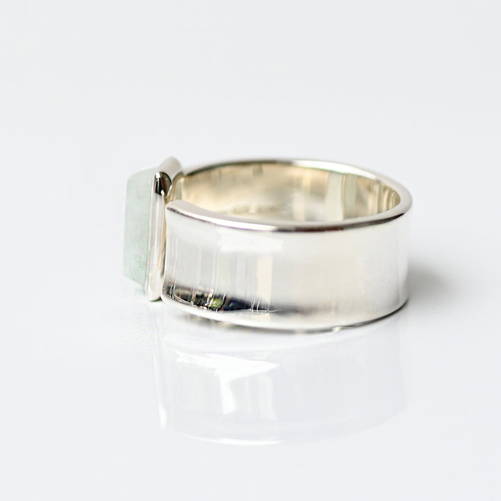Talat  Than-sa-mǎi  グリーンジェイド カフリング【SV925】25ss