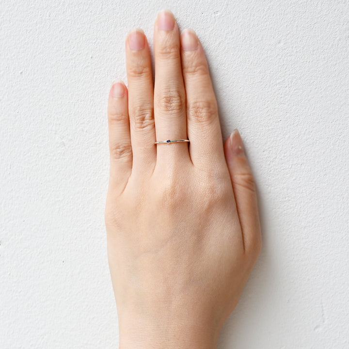 Talat 2月誕生石リング アメジスト 【 SV925 】