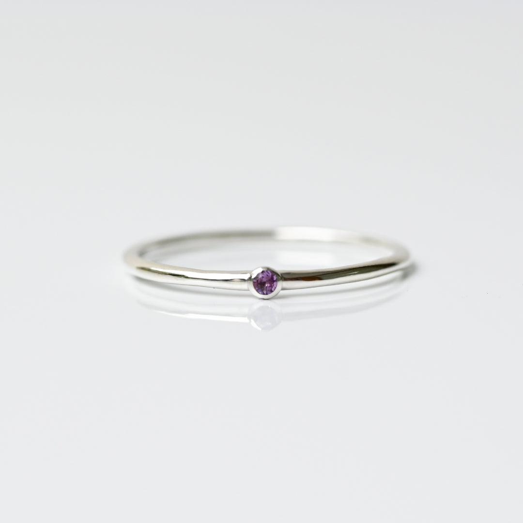 Talat 2月誕生石リング アメジスト 【 SV925 】