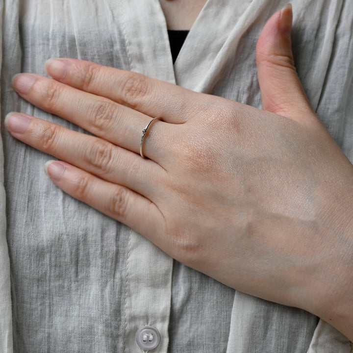 Talat 1月誕生石リング ガーネット 【 SV925 】