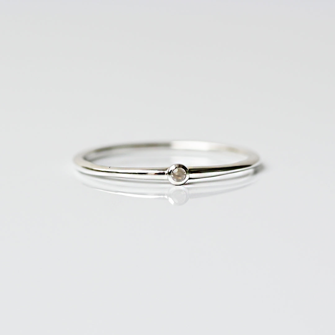 Talat 6月誕生石リング ムーンストーン【 SV925 】