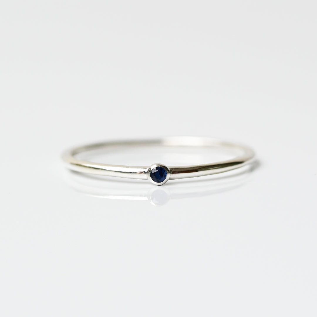 Talat 9月誕生石リング サファイヤ【 SV925 】