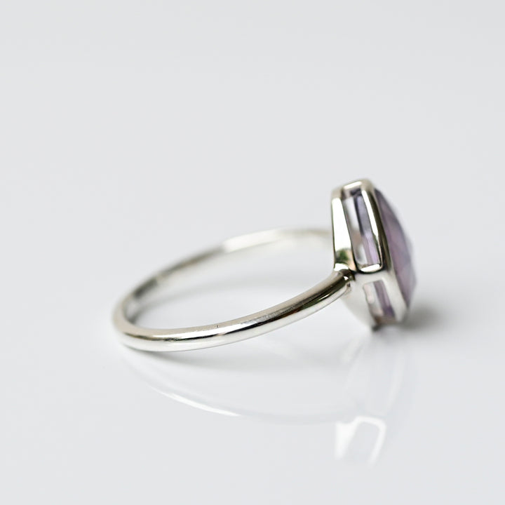 【数量限定】Talat Rʉaŋ アメジストトリプレットストーン リング【SV925】25ss