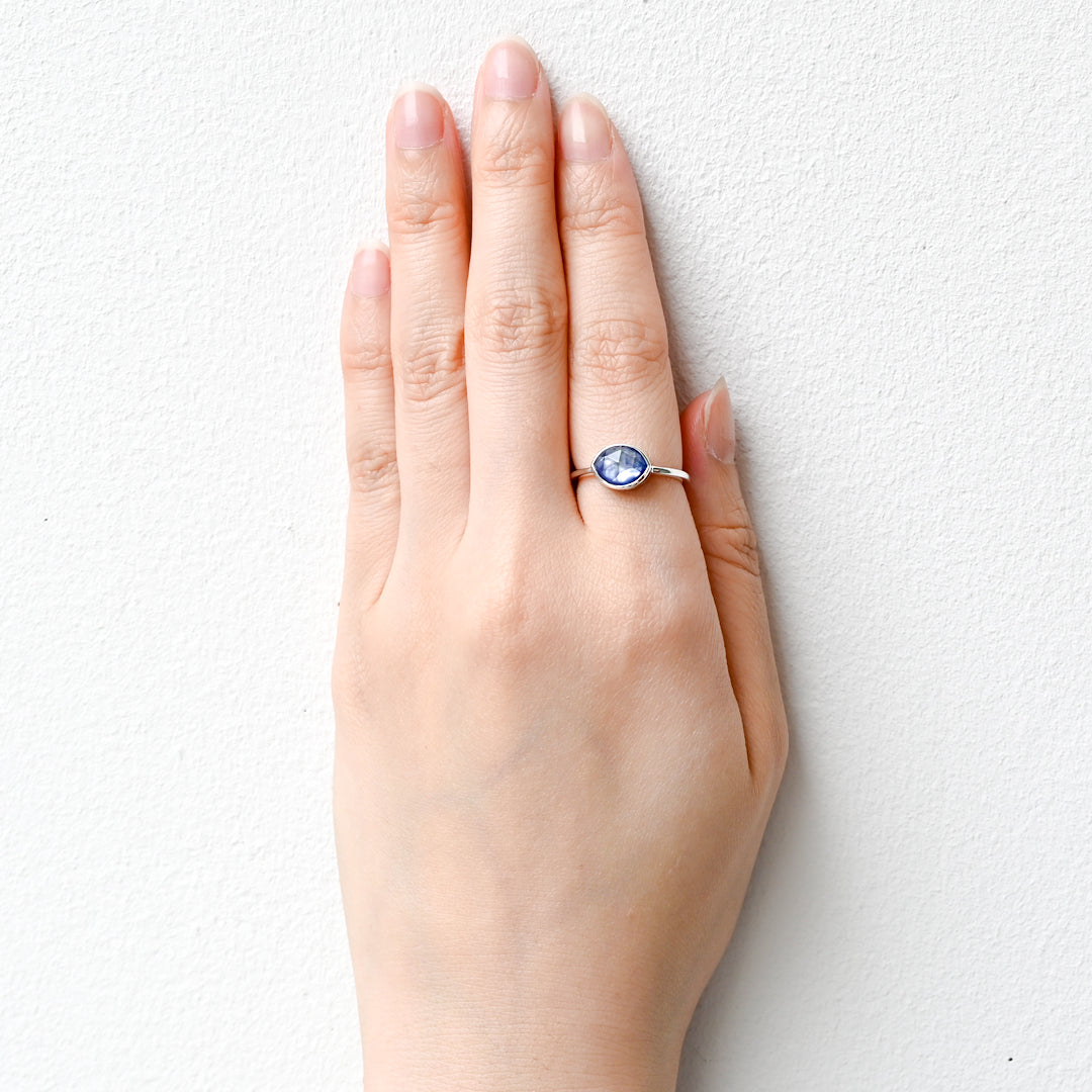 【数量限定】Talat Rʉaŋ ラピスラズリトリプレットストーン リング【SV925】25ss