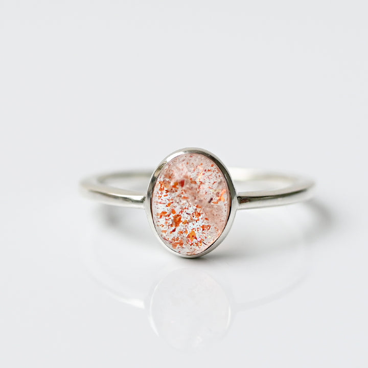 【数量限定】Talat Sabaai ストロベリーサンストーンリング【SV925】25ss