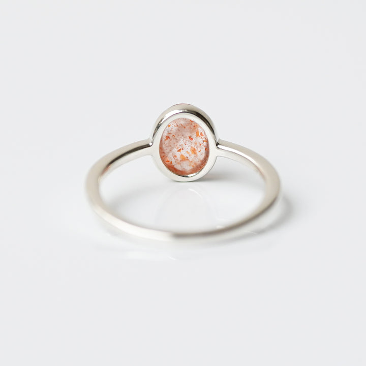 【数量限定】Talat Sabaai ストロベリーサンストーンリング【SV925】25ss