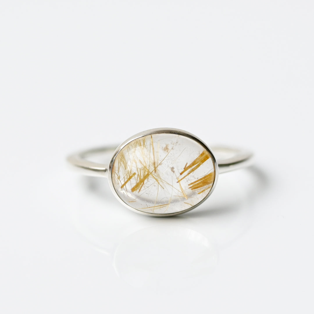 【数量限定】Talat Sabaai ルチルクォーツリング 【SV925】25ss