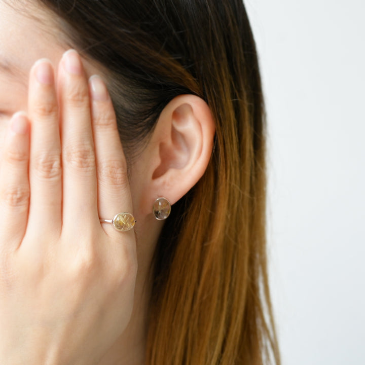 【数量限定】Talat Sabaai ルチルクォーツリング 【SV925】25ss