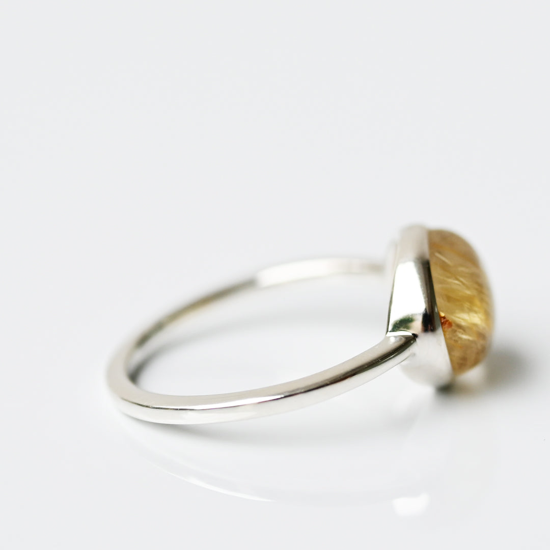 【数量限定】Talat Sabaai ルチルクォーツリング 【SV925】25ss