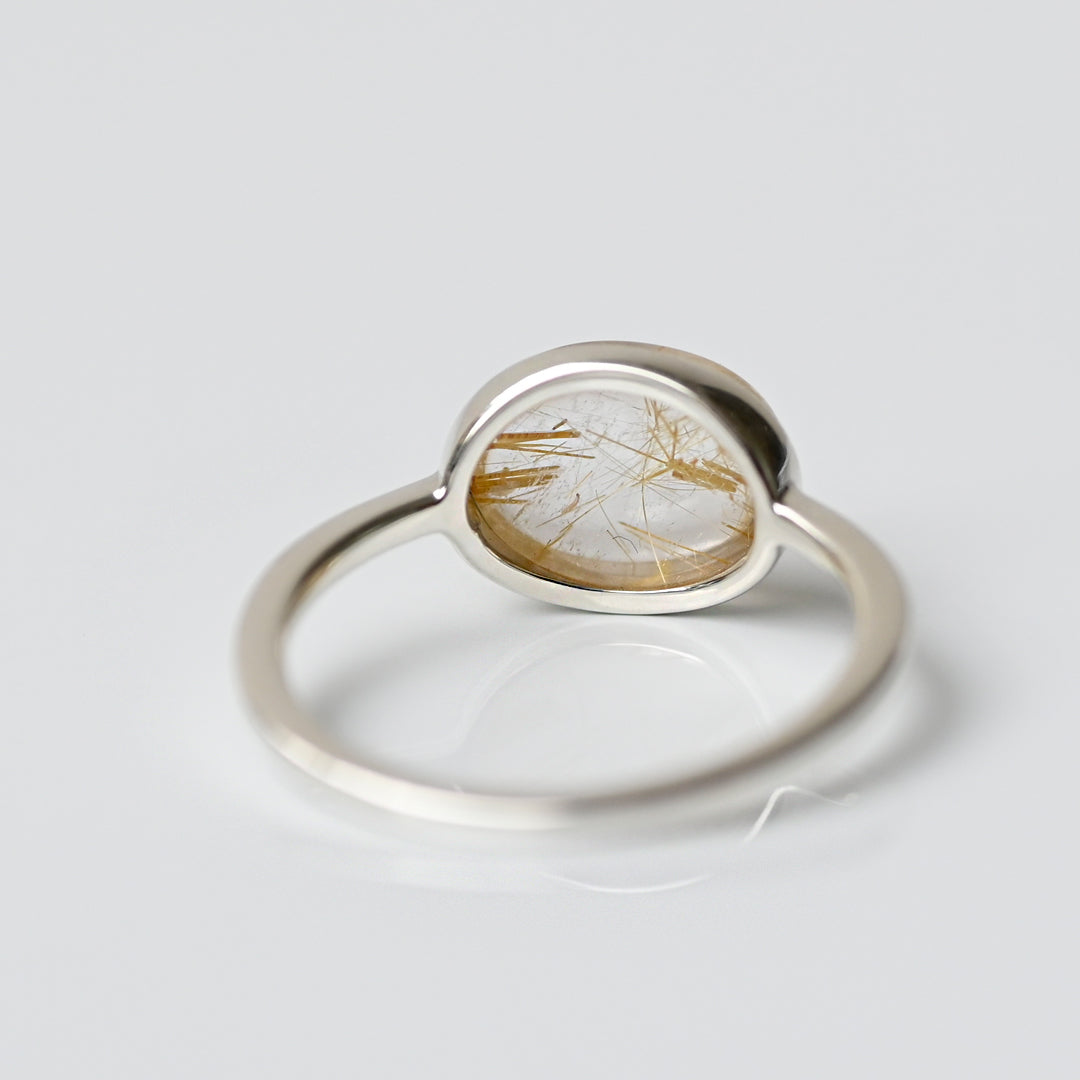 【数量限定】Talat Sabaai ルチルクォーツリング 【SV925】25ss