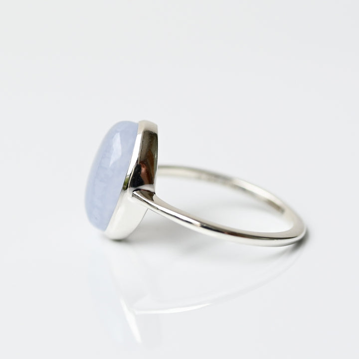 【数量限定】Talat Sabaai ブルーカルセドニーリング 【SV925】25ss