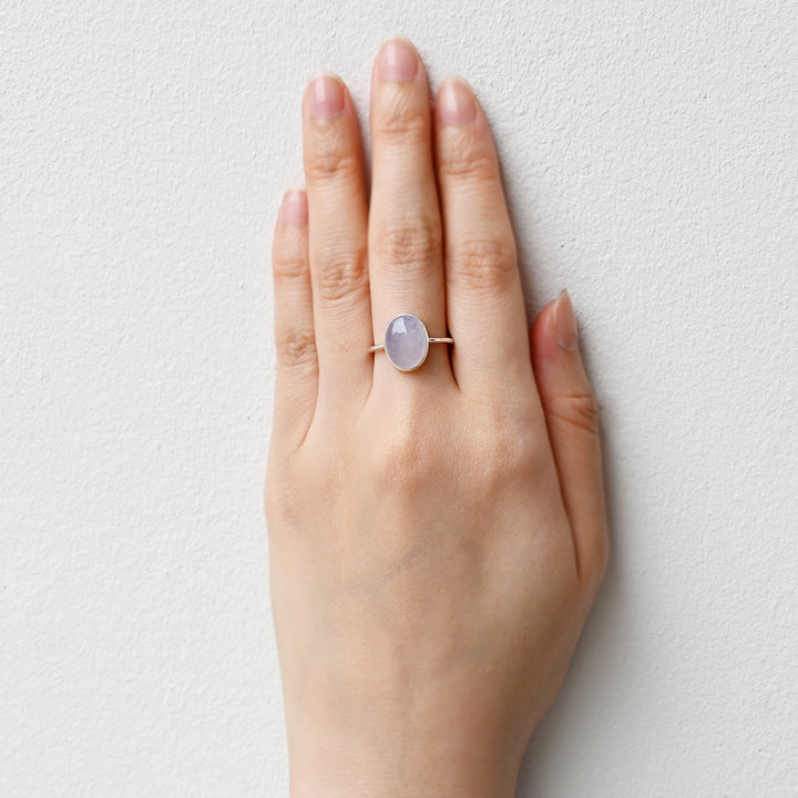 【数量限定】Talat Sabaai ブルーカルセドニーリング 【SV925】25ss