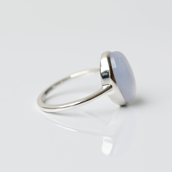 【数量限定】Talat Sabaai ブルーカルセドニーリング 【SV925】25ss