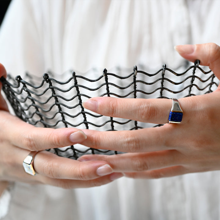 Talat  Than-sa-mǎi  マザーオブパール シグネットリング【SV925】25ss