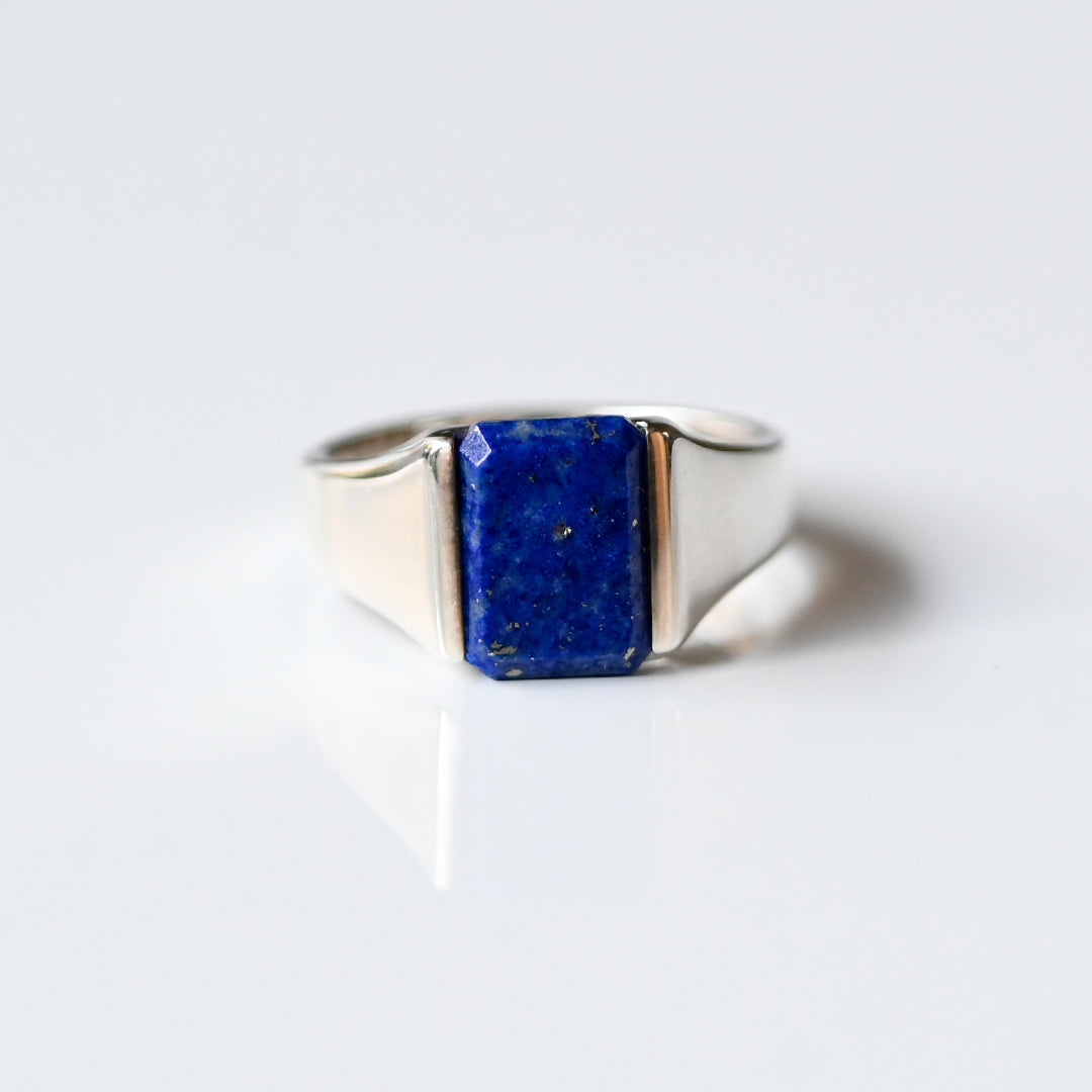 Talat Than-sa-mǎi ラピスラズリ シグネットリング【SV925】25ss – sowi