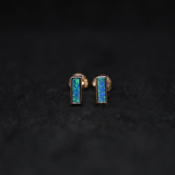 オーロラ・シナジーコレクション・ピアス(S)【K10YG】25AW