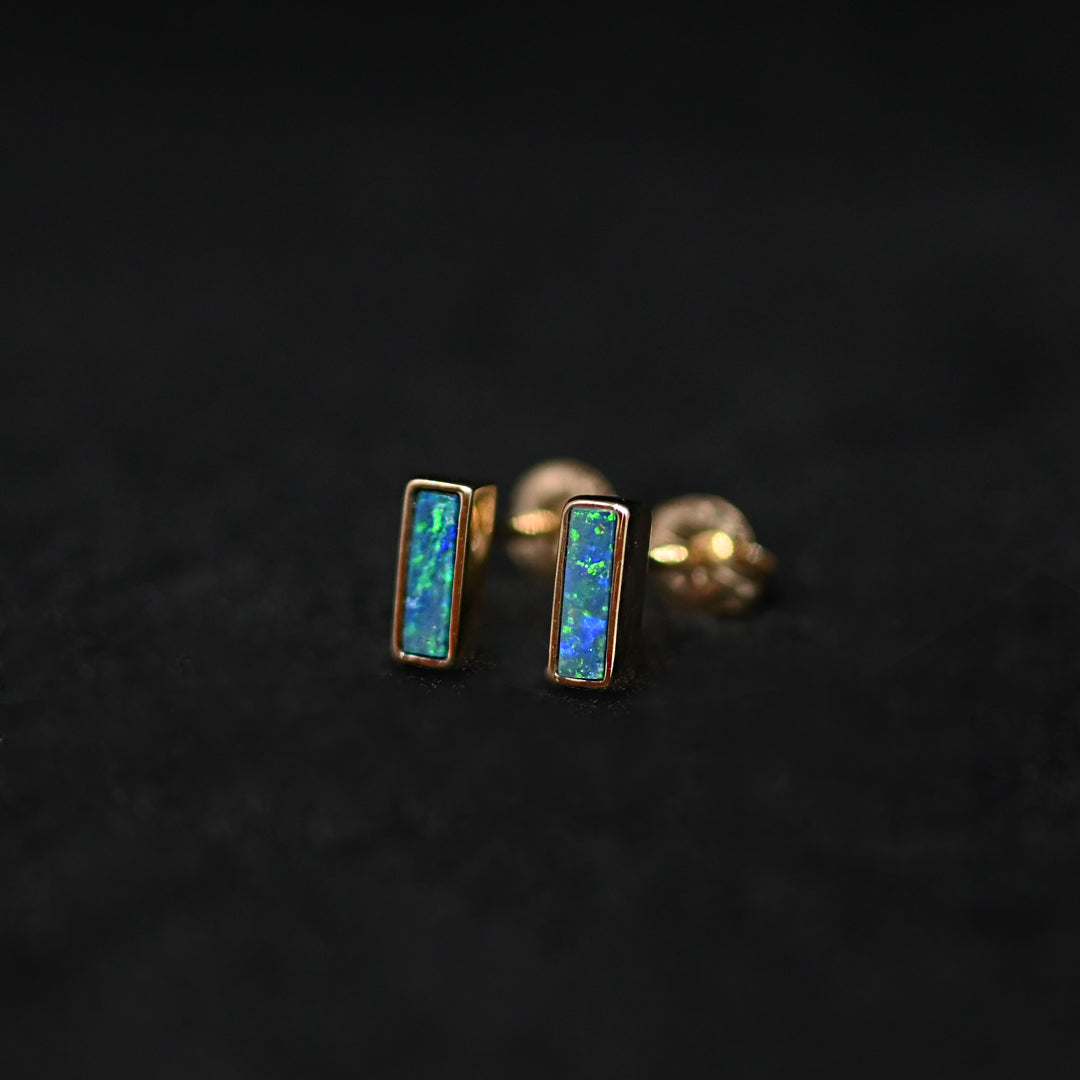 オーロラ・シナジーコレクション・ピアス(S)【K10YG】25AW