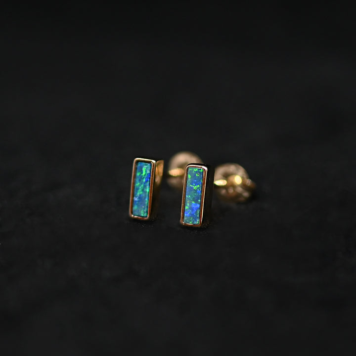 オーロラ・シナジーコレクション・ピアス(S)【K10YG】25AW