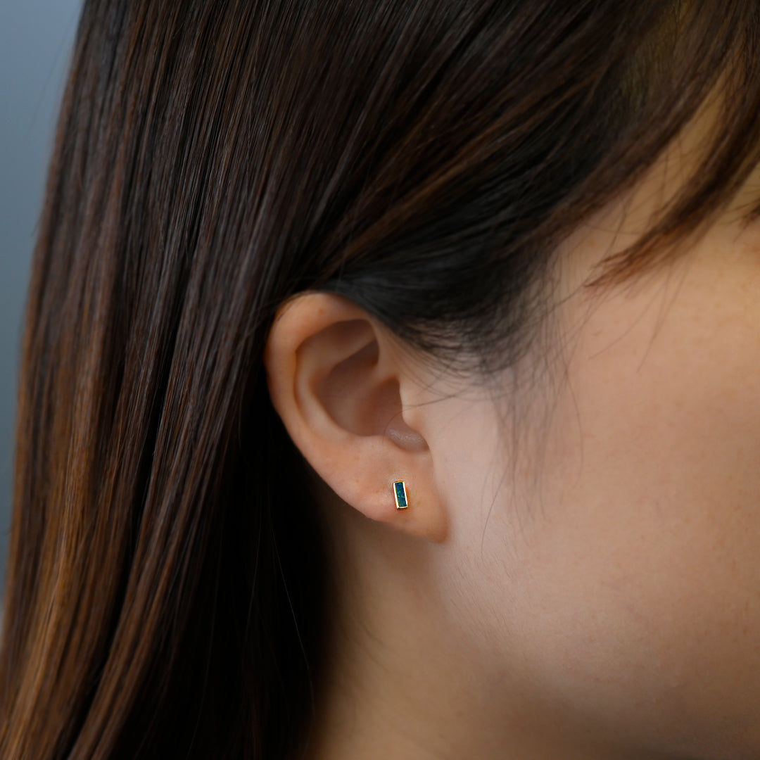 オーロラ・シナジーコレクション・ピアス(S)【K10YG】25AW