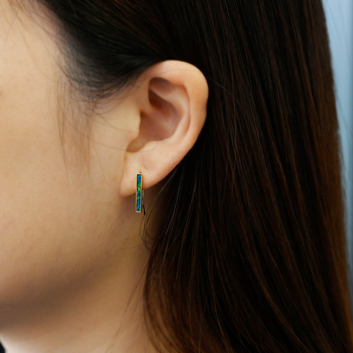 オーロラ ・シナジーコレクション・フックピアス【K10YG】25AW