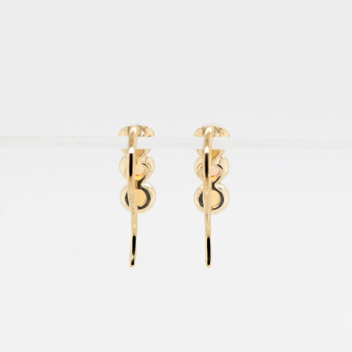 Polka dots ピアス【K10YG】24S/S