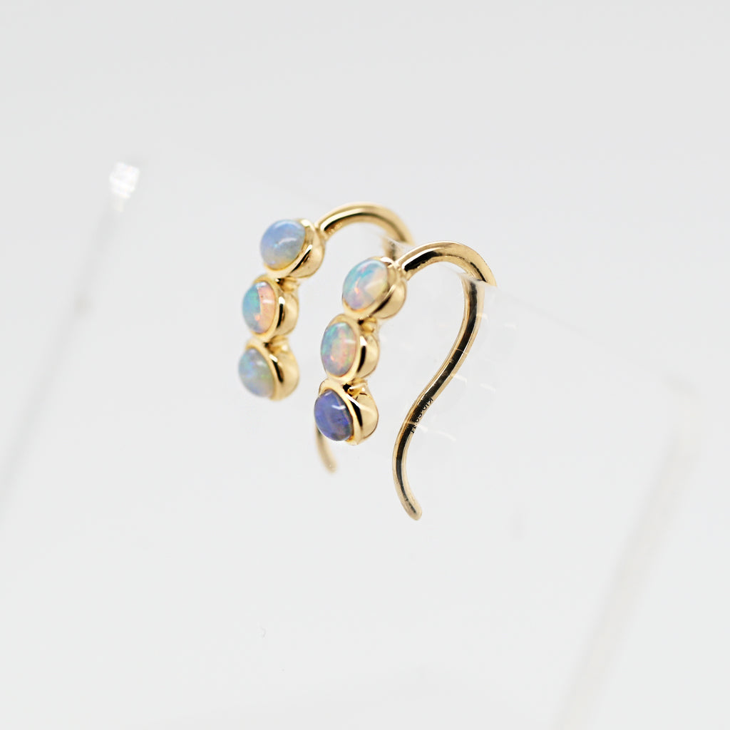 Polka dots ピアス【K10YG】24S/S