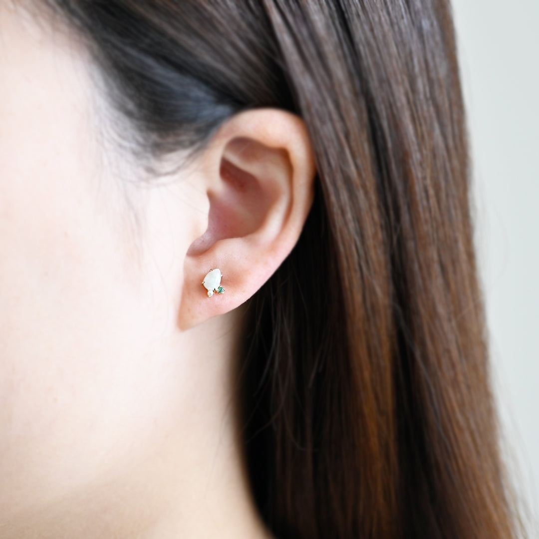 Greenery  ピアス【K10YG】25ss