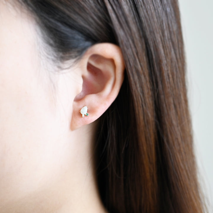 Greenery  ピアス【K10YG】25ss