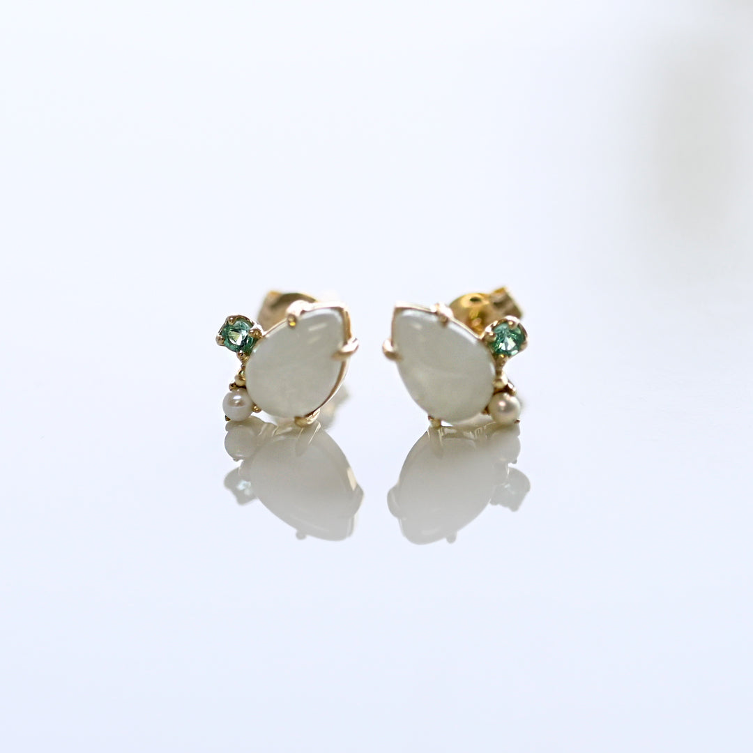 Greenery  ピアス【K10YG】25ss