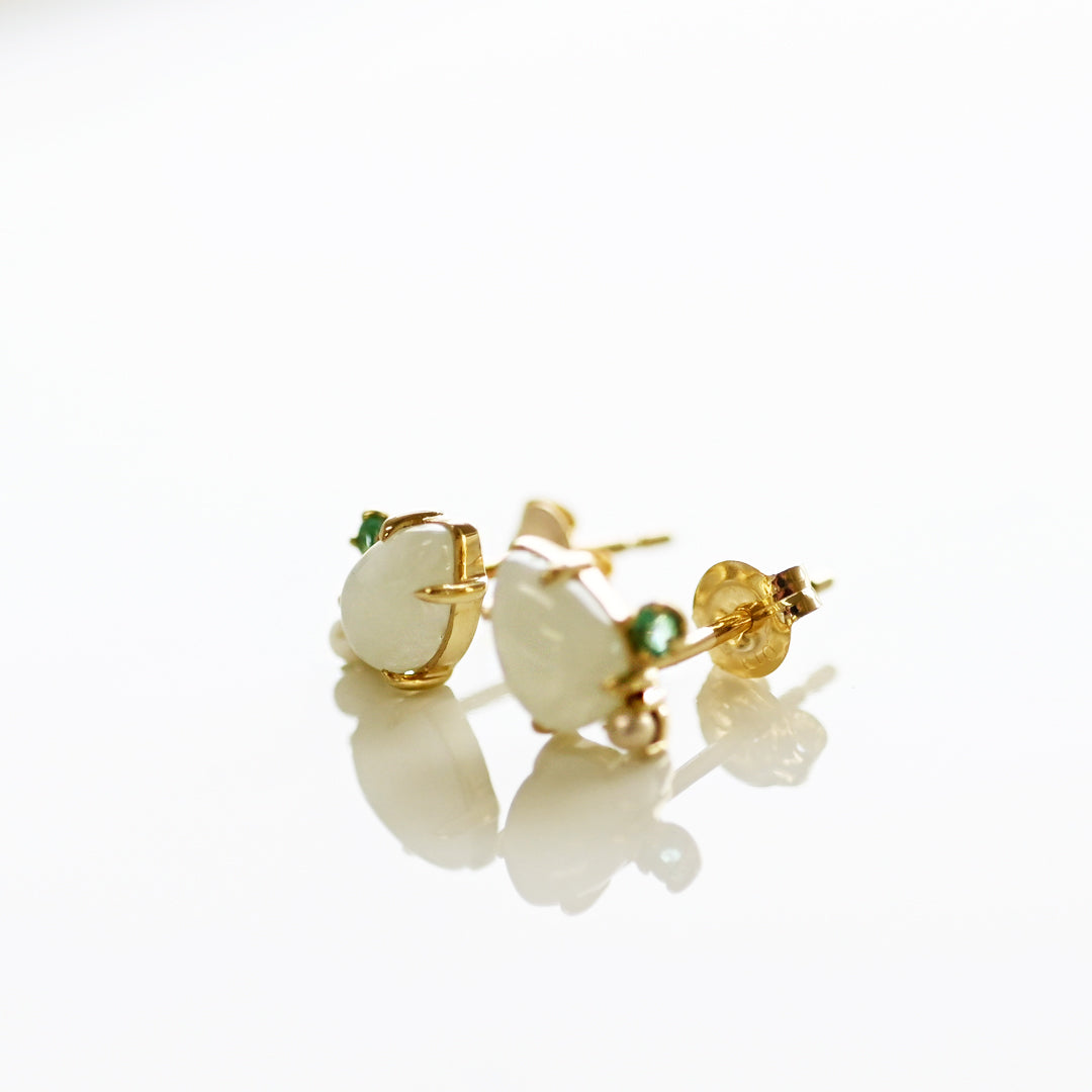 Greenery  ピアス【K10YG】25ss