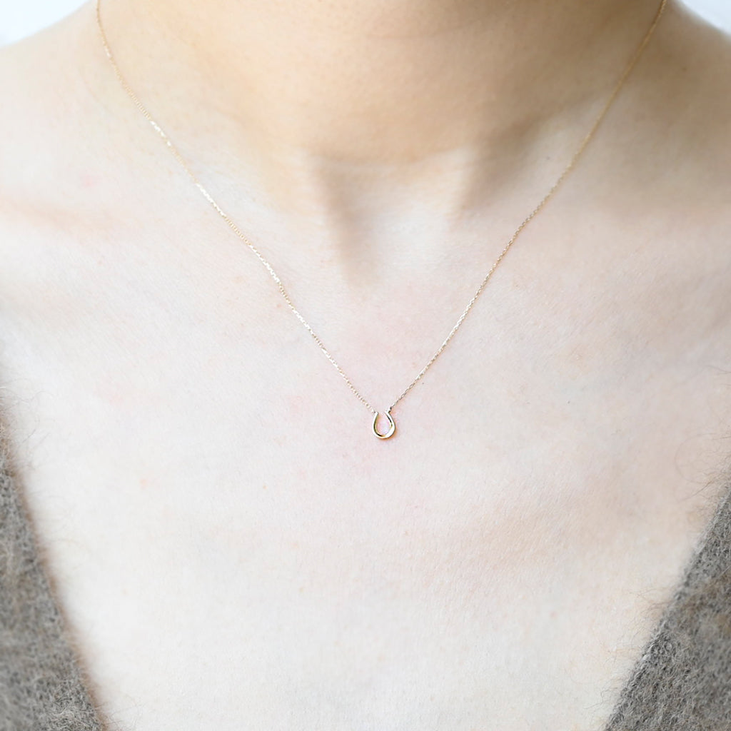 Amulet 馬蹄 ネックレス【K10YG】23A/W