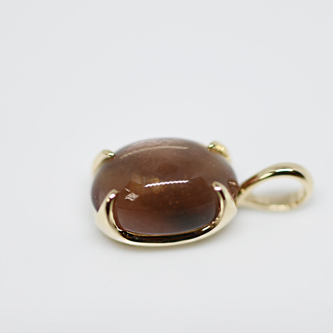 バイカラーオレゴンサンストーン ペンダントトップ①25ss