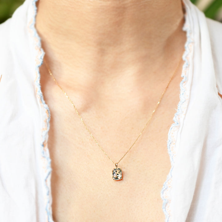 1点物 トレモライトインクォーツ ペンダントトップ① 25AW