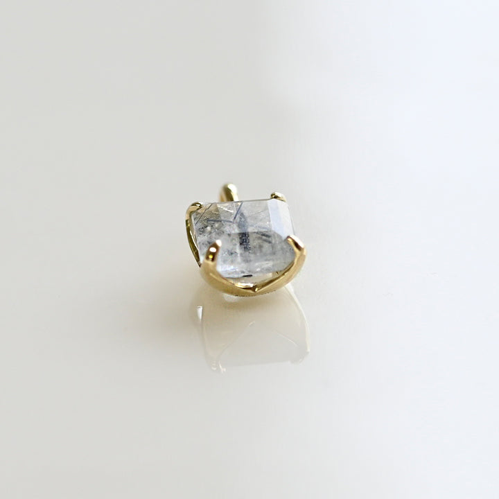 数量限定ブルートルマリンインクォーツペンダントトップ①【K10YG】25ss