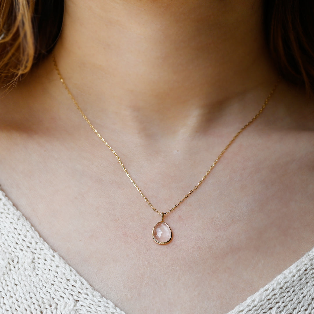 ベリルペンダントトップ ピンク【K10YG】25ss